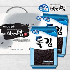 (백화점상품) 바다맘 [바다맘] 완도김세트 1호[무산지주식돌김100매x2봉] 1305002, 1세트