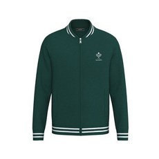 [국내매장제품] 헤지스 가디건 공식브랜드관 [RACQUET CLUB] 그린 스타디움 집업 스웨터 HZSW3A001E2