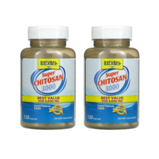 네추럴 밸런스 키토산 750mg 120베지캡슐 2병, 120정, 2개