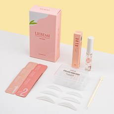 리베미 셀프 속눈썹펌 세트 속눈썹 파마 3회분 체험 키트, 1개
