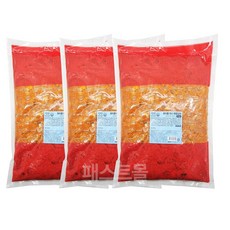 종가집 외식용 미니 볶음김치, 3개, 3kg