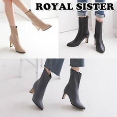 A2D2 20413 7cm 여성 스틸레토 구두 하이힐 부티힐 앵클부츠힐