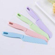 무독성 어린이 안전칼 유아 칼 아동 소꿉놀이 아동칼 KC인증, 라이트핑크, 1개