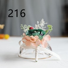 신랑코사지 부토니에 웨딩 졸업식 정장 파티 들러리 코사지, 216호