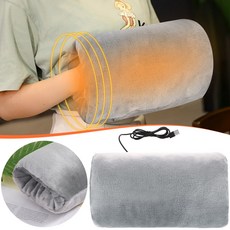 40 # USB 전기 Heatingglove 따뜻한 장갑 겨울 손을 따뜻하게 히터 발 따뜻한 장갑 겨울 Handt 따뜻한|손난로|, 1개, 단일, Gray