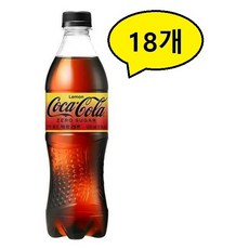 코카콜라 제로 레몬 500ml * 18개