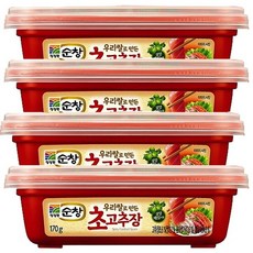 피나클 / 착한가격 좋은식품 청정원) 초고추장 사각 170g(무반품) x 10개 혼합장 고추장 식초 발효 매실농충액 마늘 즉석식품/반찬/레토르트식품/참치/스팸/햇반, 단일 수량