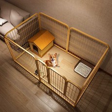 대형견 철제 케이지 대형 펜스 분리 강아지 격리장 철장 애견, 1개, 120x60x60
