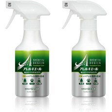 쉬앤유 집 먼지 향균 섬유탈취제 방향제 그린티, 2개, 300ml