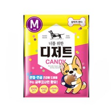 너를위한디저트 강아지캔디 소형견용 M, 상세 설명 참조, 12g, 1개