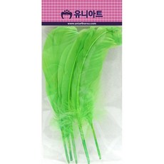 RIW0B8779 만들기 자재 깃털 1000w 연두 새 유니새 KC인증 폼아트재료 머리띠재료 브로치핀 폼폼이 인조 교실환경미화 유치원환경구성, 두리몰 본상품선택