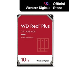 [WD대리점] WD RED Plus 10TB WD101EFBX 3.5 SATA NAS HDD 정품 하드디스크 - 10tb하드디스크