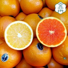 고당도 네이블 블러드 카라카라 오렌지 중과, 중과 10과 (개당±190g), 네이블 오렌지, 1개