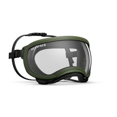 렉스스펙스 강아지 고글 선글라스 아미 그린/클리어 Rex Specs Dog Goggles Army Green/Clear, M
