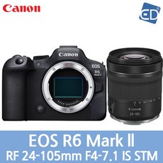 [캐논 정품] EOS R6 Mark II /RF 24-105mm F4-7.1 IS STM KIT/ED