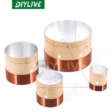 DIYLIVE 우퍼 보이스 코일 100 코어 755 코어 385 코어 515 코어 유지 보수 액세서리 8 인치 10 인치 12 인치 15 인치, 1)1 Piece 25.5mm