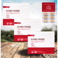 이가탄 인사돌 원한다면 치아건강제품 뼈와 치아 식약청 인증, 2박스, 60정