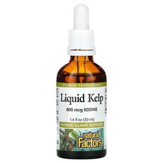 네츄럴팩터스 리퀴드 켈프 800mcg 50ml, 3개, 47.318ml