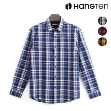 행텐 행텐 남성 체크패턴 셔츠-BI6L072064130