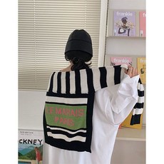 어깨니트숄 홈쇼핑 블로썸 무지개 그라데이션 트임 니트