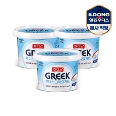 후디스 그릭요거트 플레인 450g, 3개