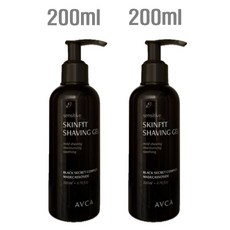 아브카 센서티브 스킨핏 쉐이빙 젤, 1세트, 200ml