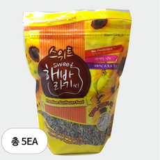 애완동물 스위트 해바라기씨, 500g, 5개