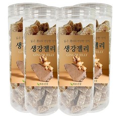 국내가공 HACCP 인증 프리미엄 생강젤리 GINGER JELLY, 4개, 500g