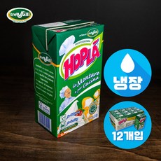 홉라 생크림 무가당 1L 휘핑크림 1000ml 베이킹 1박스 (12개) [고급아이스박스+얼음팩], 1box