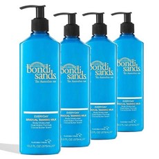 본다이 샌즈 에브리데이 그래주얼 태닝 밀크, 4개, 375ml