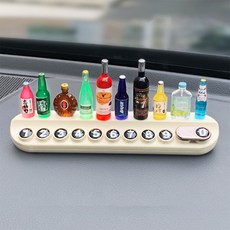 체리레이 어른 음료 피규어 차량 주자번호판 [1206], 1개, 믹스화이트