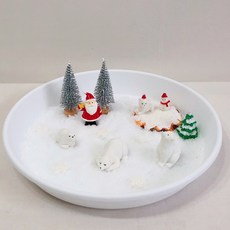 [예피플레이] 스몰월드 크리스마스 산타 마을 / 겨울 놀이 / 북극곰 / 스몰월드 세트, S 트레이 추가
