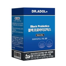 닥터아돌 블랙베리 프로바이오틱스, 1개, 30정