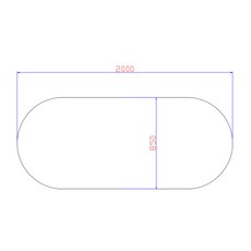 국산 무수축 항균 방수매트 투명 반투명 식탁보 까사미아 올비아 2000x850mm 반투명 우디크 밀크 2000x850