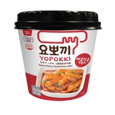 요뽀끼 매콤달콤 떡볶이 용기