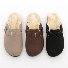 스웨이드코르크털신발