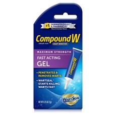Compound W Skin Tag Wart Remover 컴파운드 강력 사마귀 티눈 쥐젖 제거 리무버 젤 크림 살리실산 7g