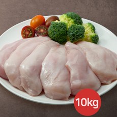 사계림 국내산 냉장 생 닭가슴살 10kg (1kg X 10팩),