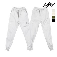 MAY 남성 카고 바지 스판 카고 조거 팬츠 (H) M~3XL