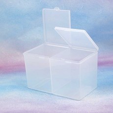 국가고시 시험용 듀얼 솜통 네일국시 2칸 솜통, 1개 1개