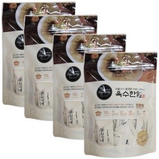해통령 육수한알 진한맛 100g 자연조미료 휴대용 멸치국물 육수한알 진한맛 25정 x 4팩 4개 상품 이미지