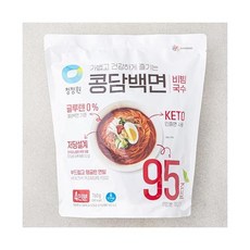 청정원 콩담백면 비빔국수 4인분 760g 1개