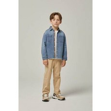 (백화점 상품) [닥스키즈CH] [24FW]아웃포켓 데님 셔츠 DUF41XS05M_BU 3784208, [00004]BLUE/140(10∼11y)