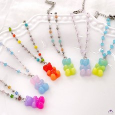 젤리곰목걸이