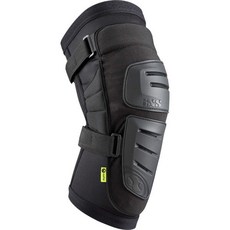 iXS 트리거 레이스 무릎 보호대 블랙 M 남녀용 산악 자전거 악세사리, Black, XL, 1개