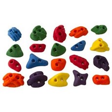 Metolius PU Screw On Foot Holds - 20Pack, One Color_One Size, One Color