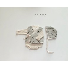 마이베베 베베남아설빔 (저고리조끼+바디슈트+보넷 세트) S~M 2컬러 복주머니 사은품 증정