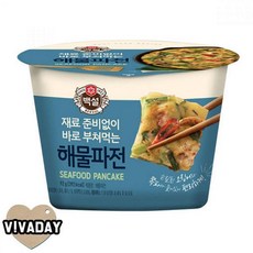윤성팡 MY 백설 바로부쳐먹는 해물파전 빈대떡 부침개 전, 1