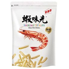 裕榮食品 蝦味先 原味, 口感酥脆, 蝦味濃郁, 非油炸, 300公克大包裝, 300g, 1包