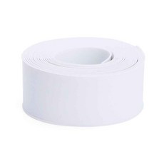 자기 접착 방수 테이프 습기 방지 욕실 PVC 벽 스티커 주방 세라믹 씰링 스트립 홈 인테리어, 하얀색